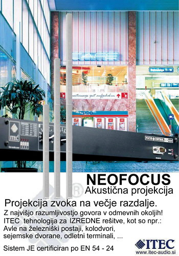 ZVOCNIKI ITEC NEOFOCUS HEADER SLO 300 x ZVOCNIKI ITEC NEOFOCUS HEADER SLO 300 x